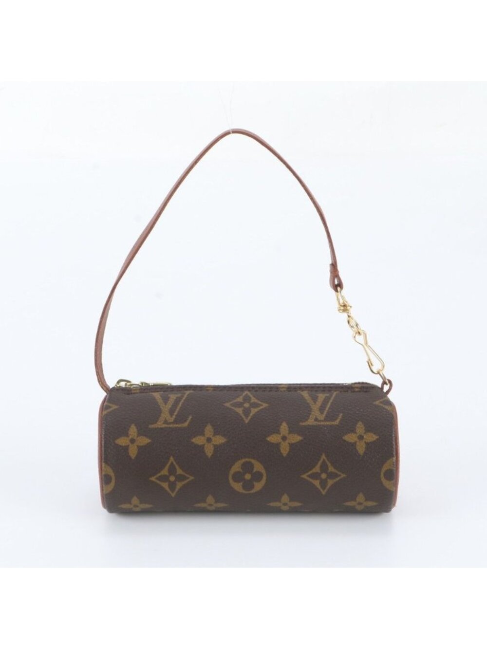 Louis Vuitton Monogram Papillon Pouch Leather Handbag Tote